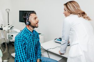 Ear Exam at Hearing Center